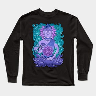 Buddha Meditation Tattoo Long Sleeve T-Shirt